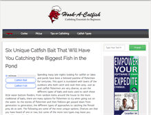 Tablet Screenshot of hookacatfish.org